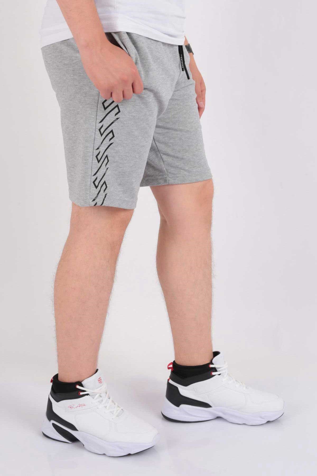 Cazador Erkek Bermuda Şort CAZ 6066 Gri