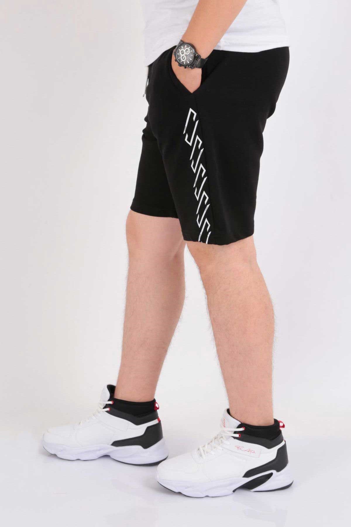 Cazador Erkek Bermuda Şort CAZ 6066 Siyah