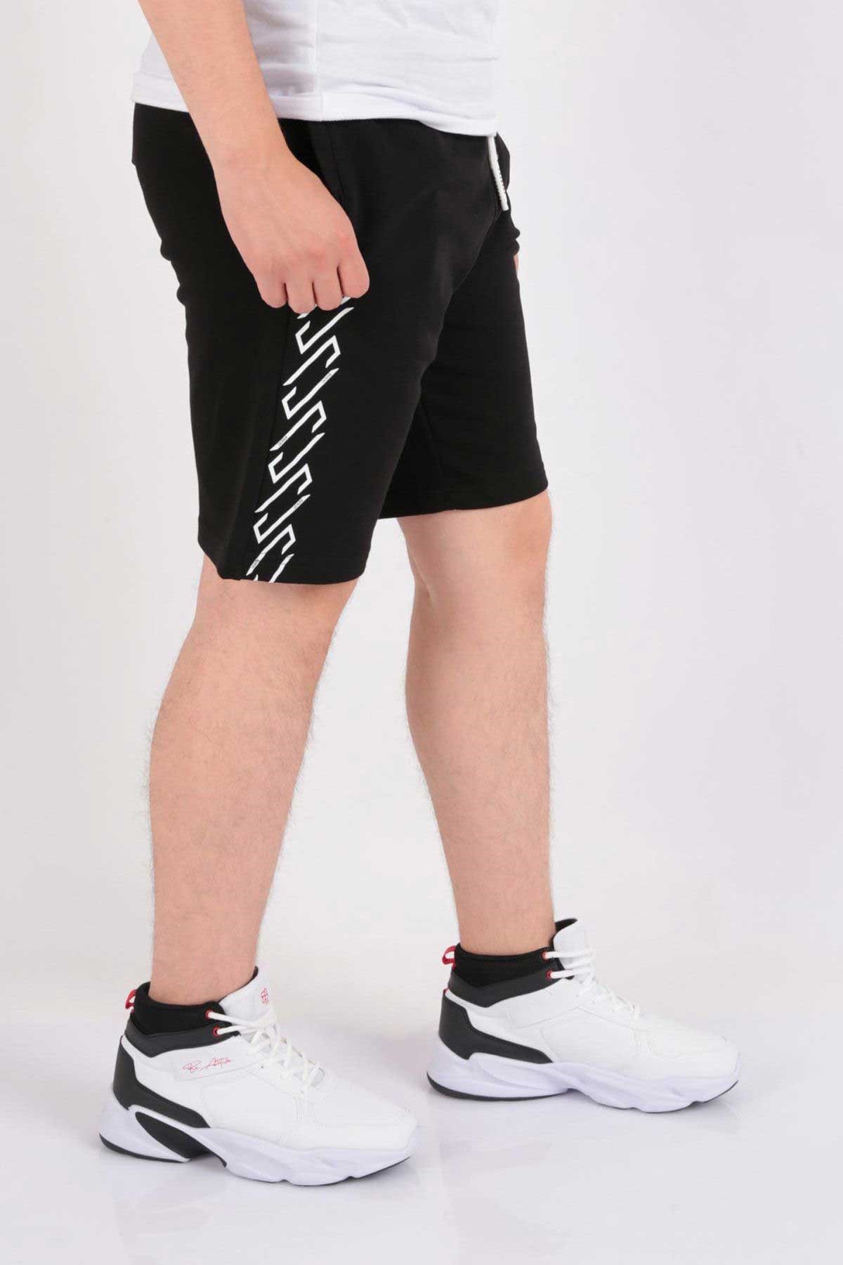 Cazador Erkek Bermuda Şort CAZ 6066 Siyah