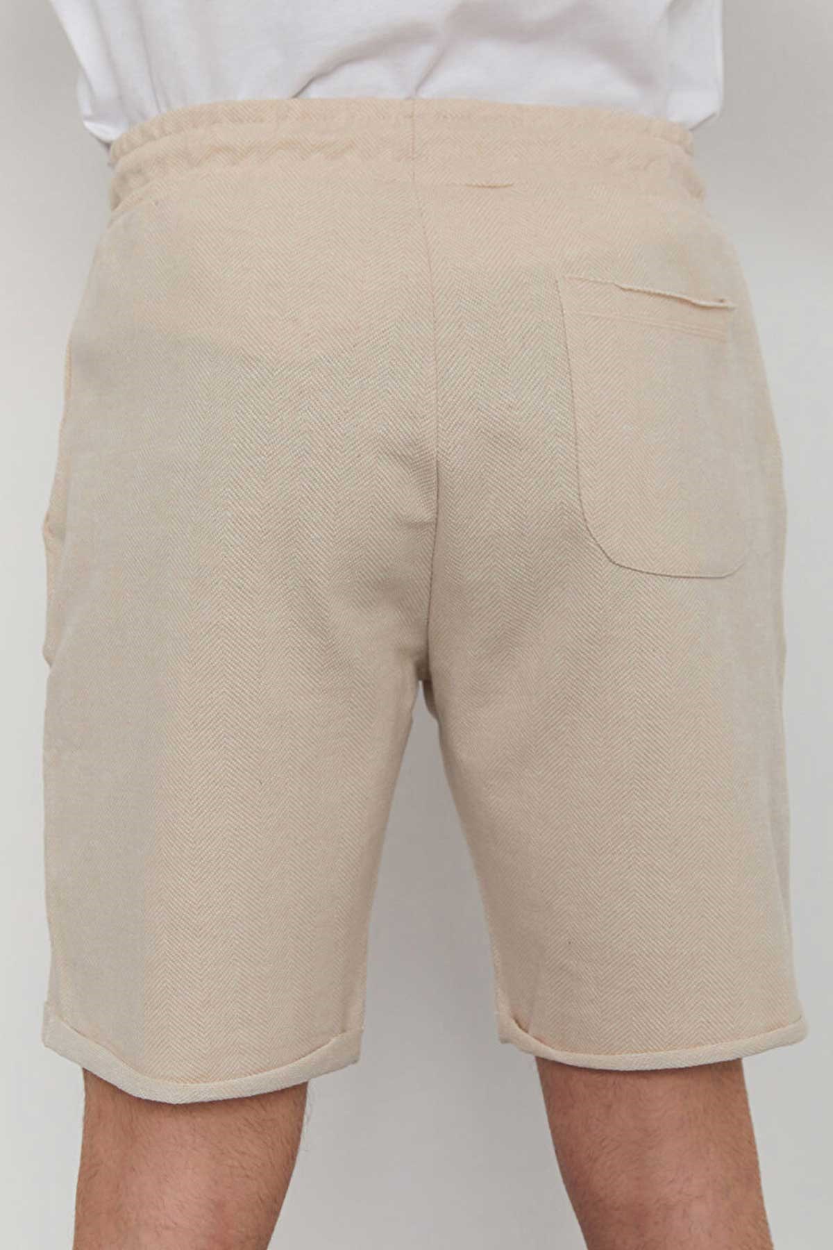 Cazador Erkek Bermuda Şort CAZ 6095 Bej