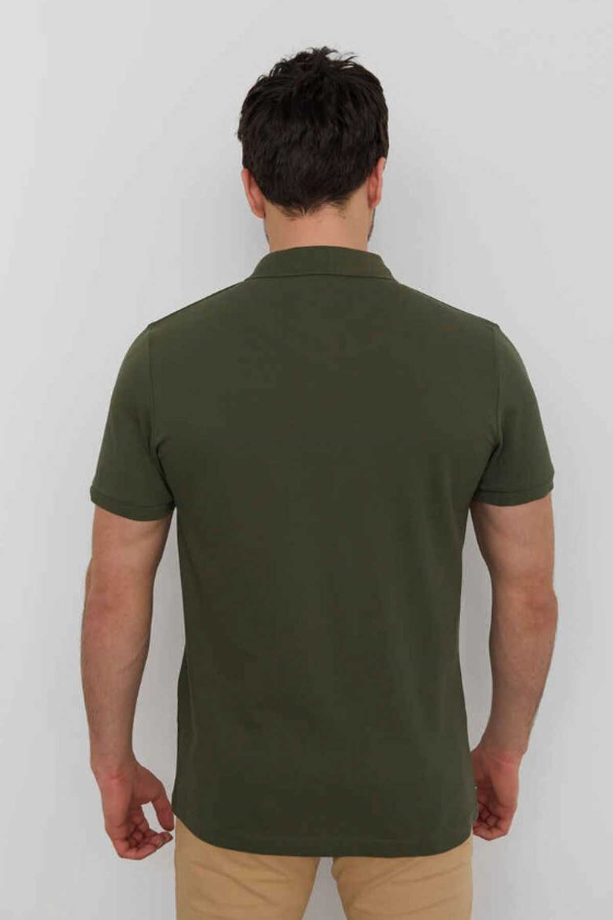 Cazador Erkek Tişört CAZ 4613 BTL Yeşil