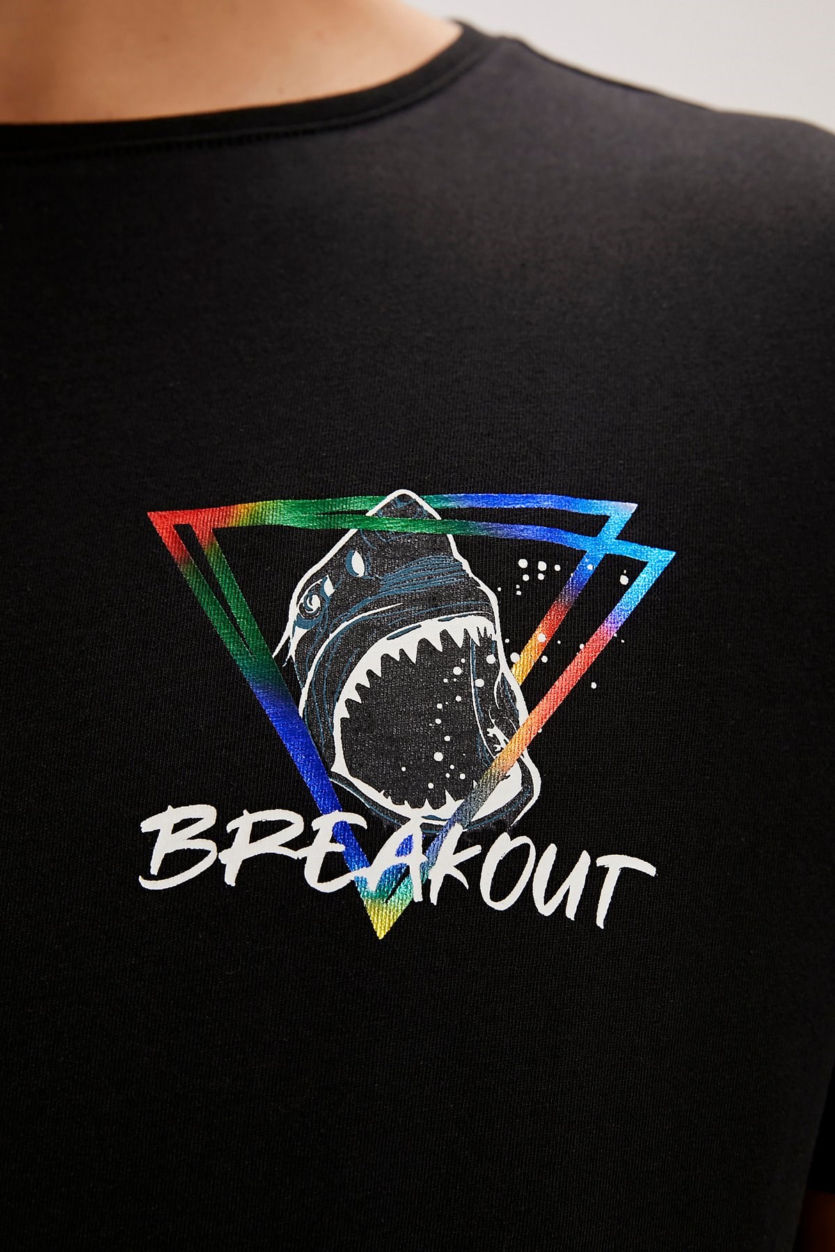 Bad Bear Bite Erkek Tişört 24.01.07.020-C01 Siyah