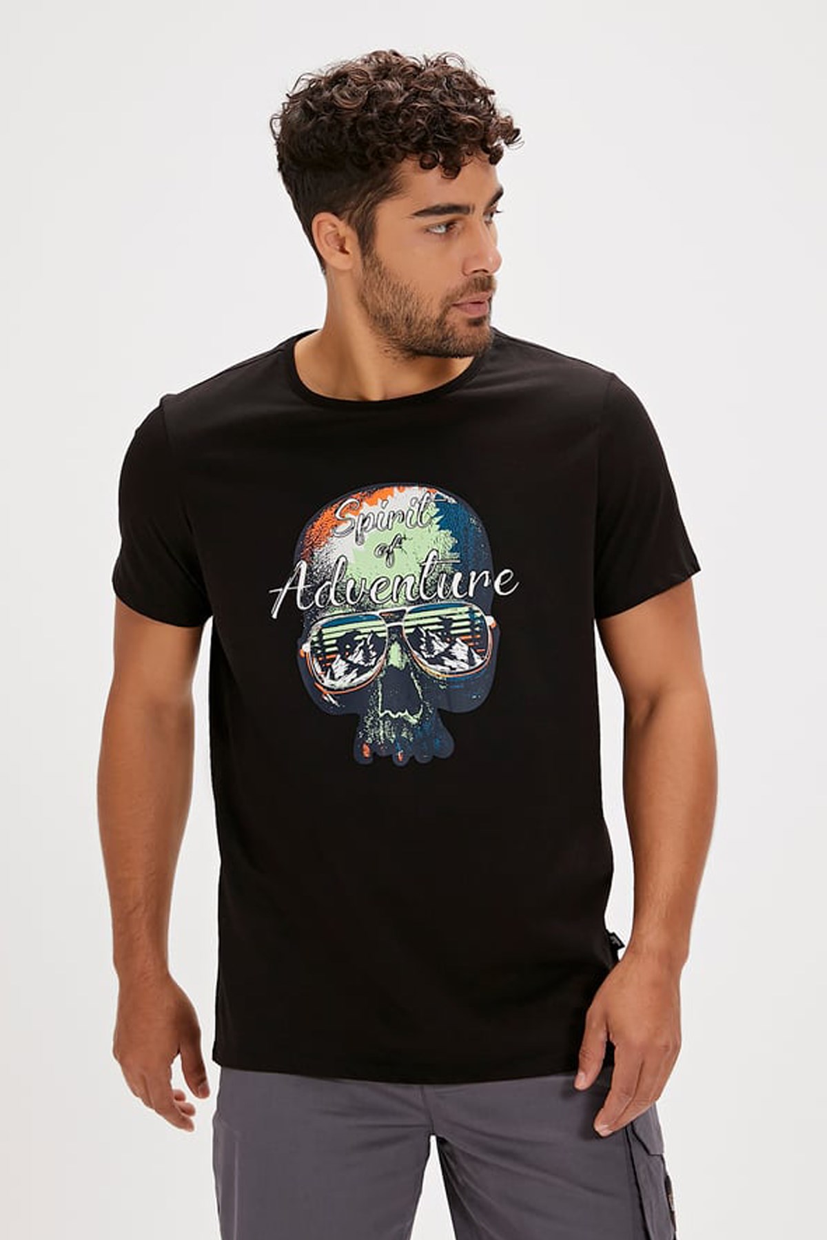 Bad Bear Bean Erkek Tişört 24.01.07.027-C01 Siyah