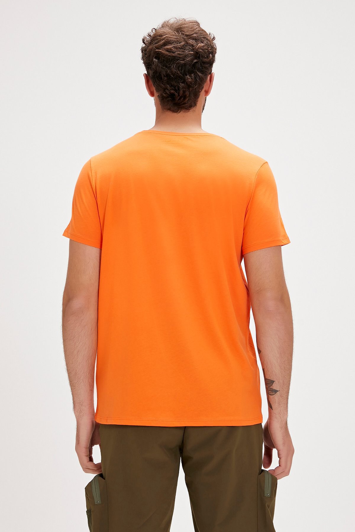 Bad Bear Bang Erkek Tişört 24.01.07.058-C38 Turuncu