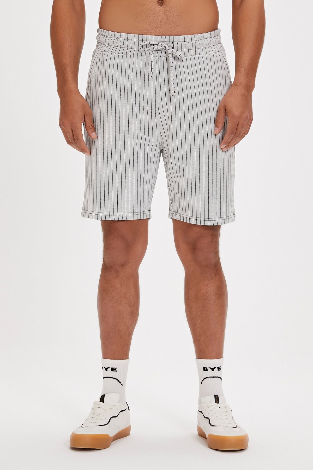 Bad Bear Homer Erkek Şort 24.01.18.001-C04 Beyaz