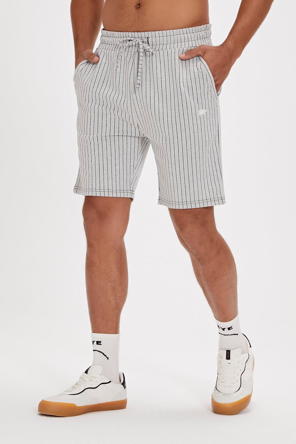 Bad Bear Homer Erkek Şort 24.01.18.001-C04 Beyaz