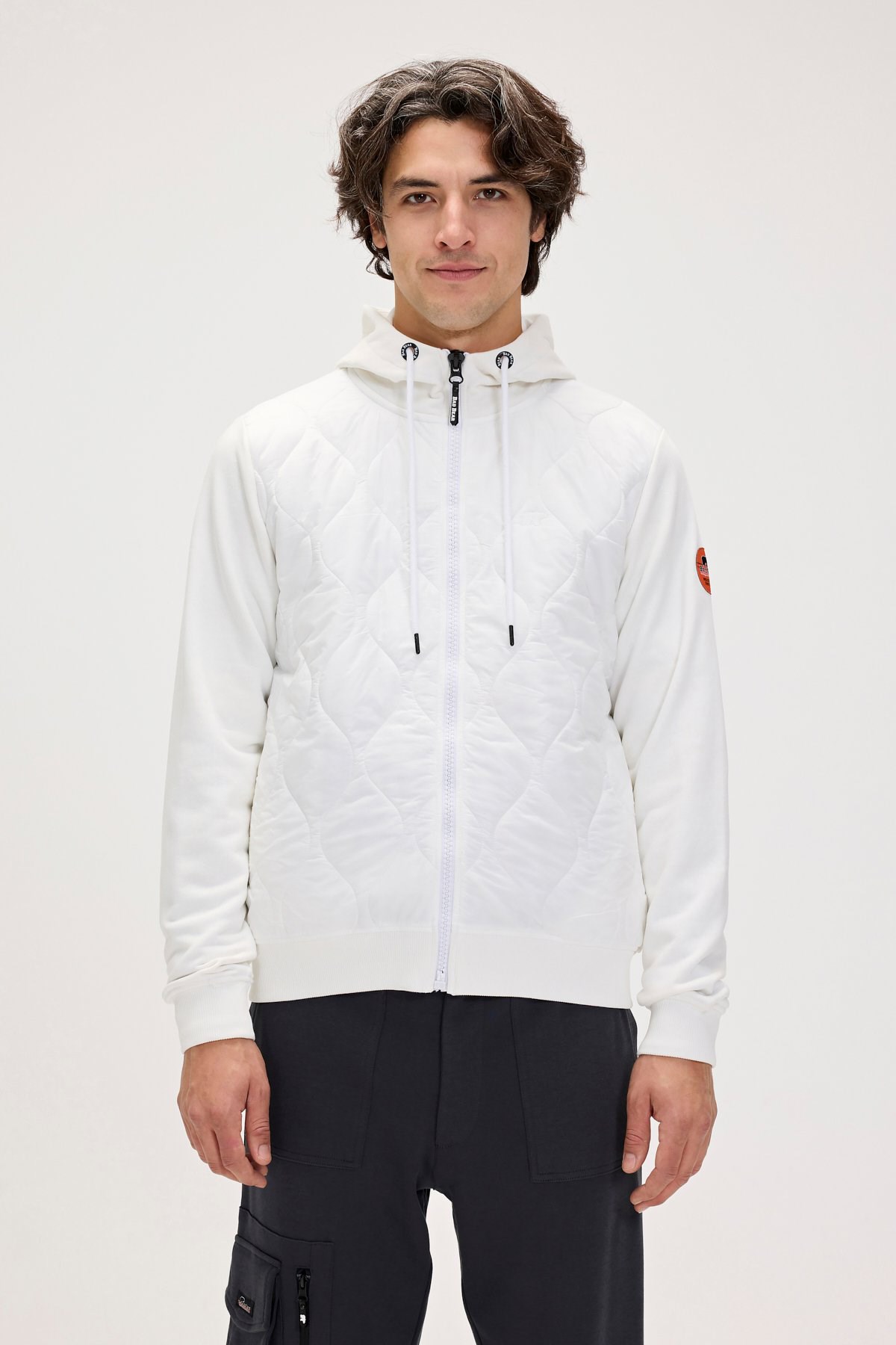 Bad Bear Cyrus Full Zip Erkek Sweatshirt 24.02.12.003-C04 Gri