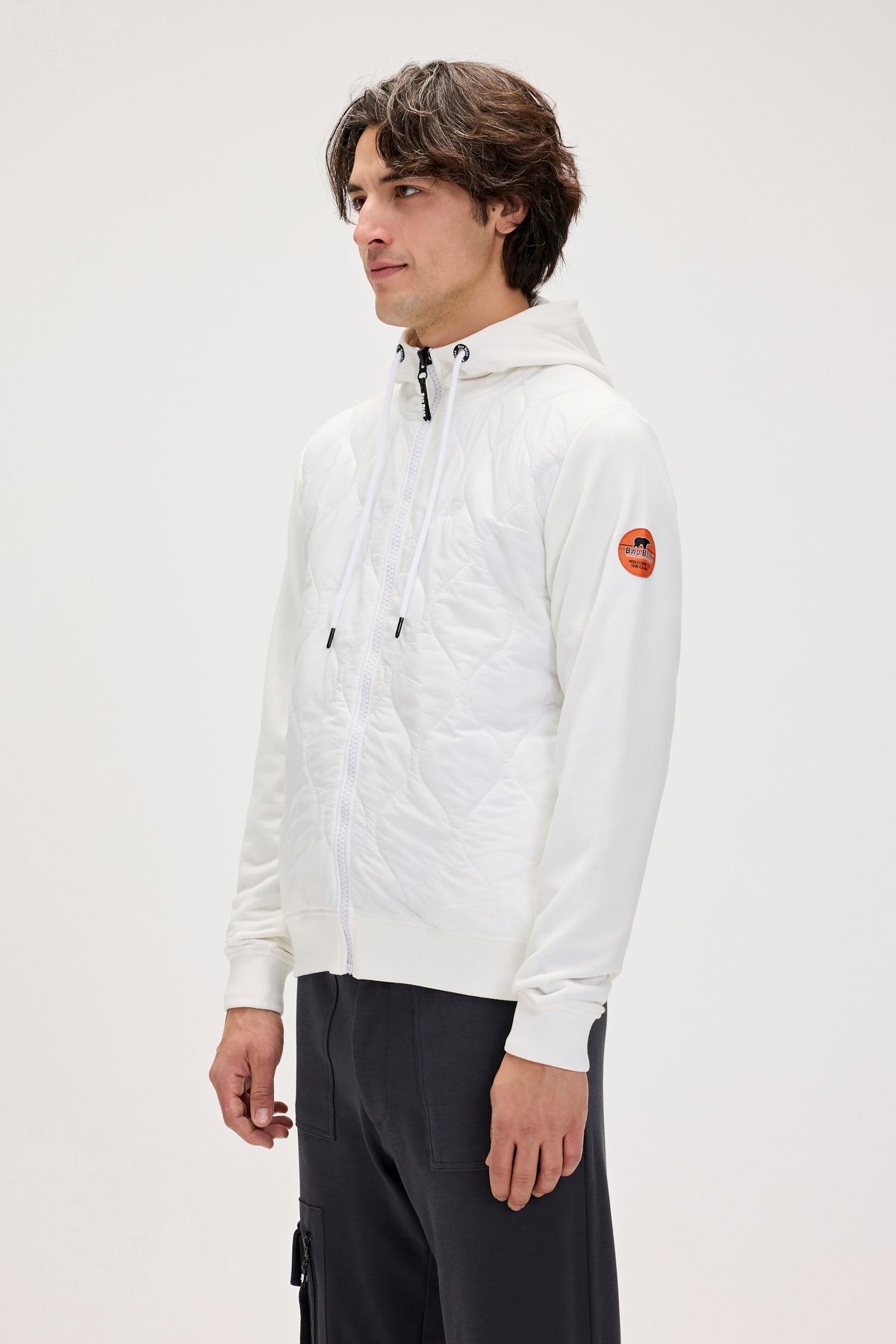 Bad Bear Cyrus Full Zip Erkek Sweatshirt 24.02.12.003-C04 Gri
