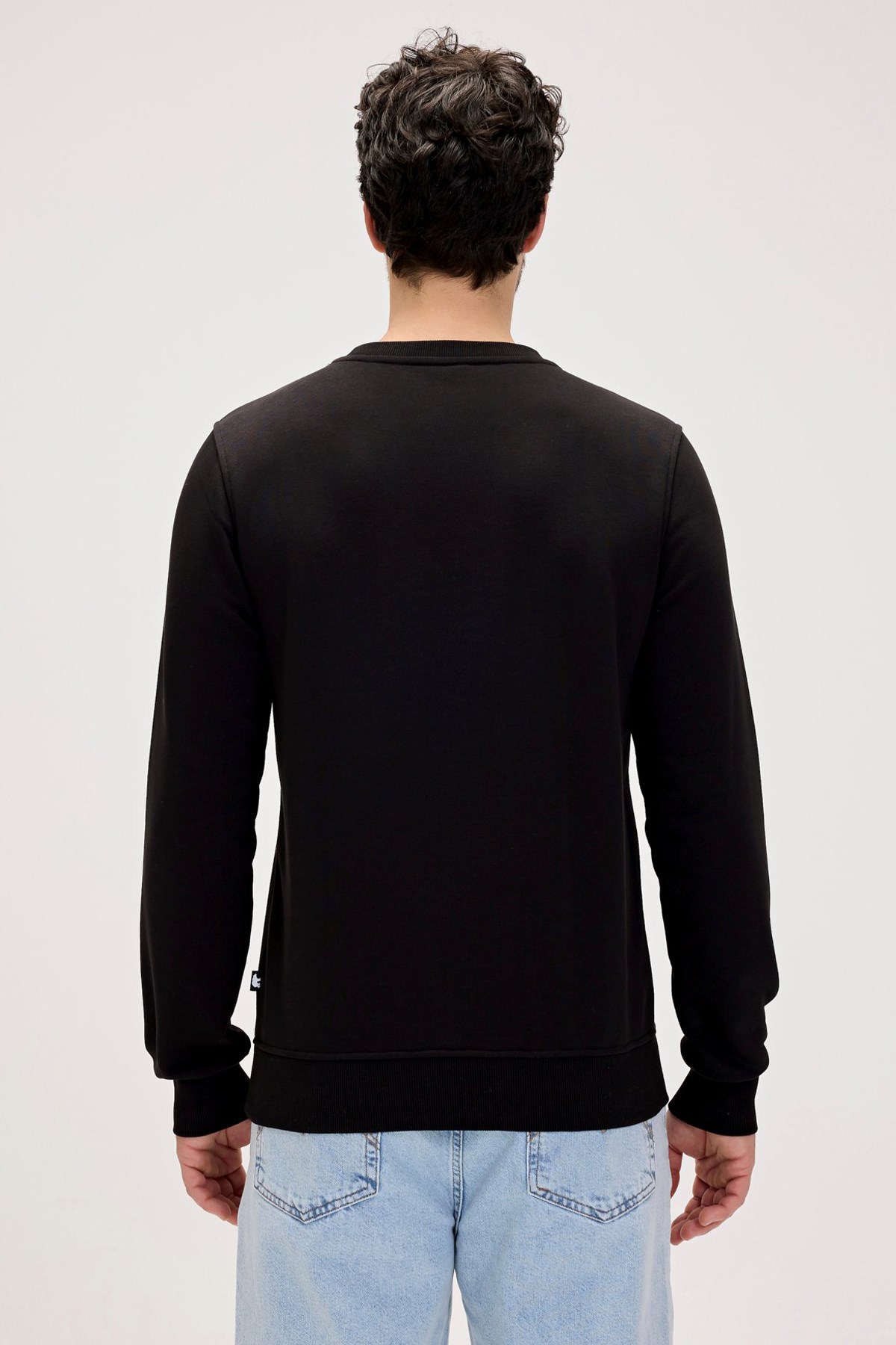 Bad Bear Splashy Erkek Sweatshirt 24.02.12.022-C01 Siyah