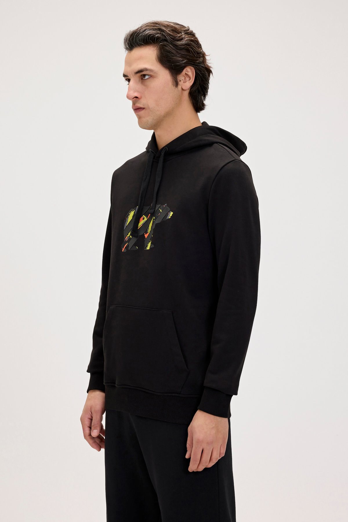 Bad Bear Mono Erkek Sweatshirt 24.02.12.024-C01 Siyah