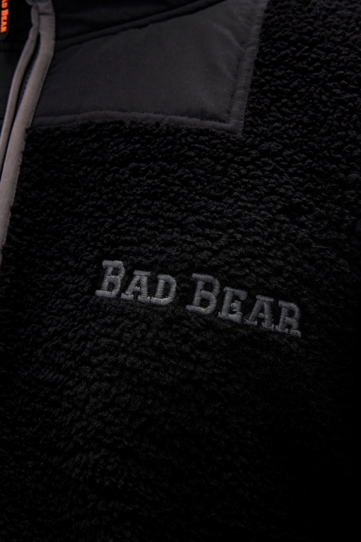 Bad Bear Galvin Erkek Peluş Sweatshirt 24.02.29.001-C01 Siyah