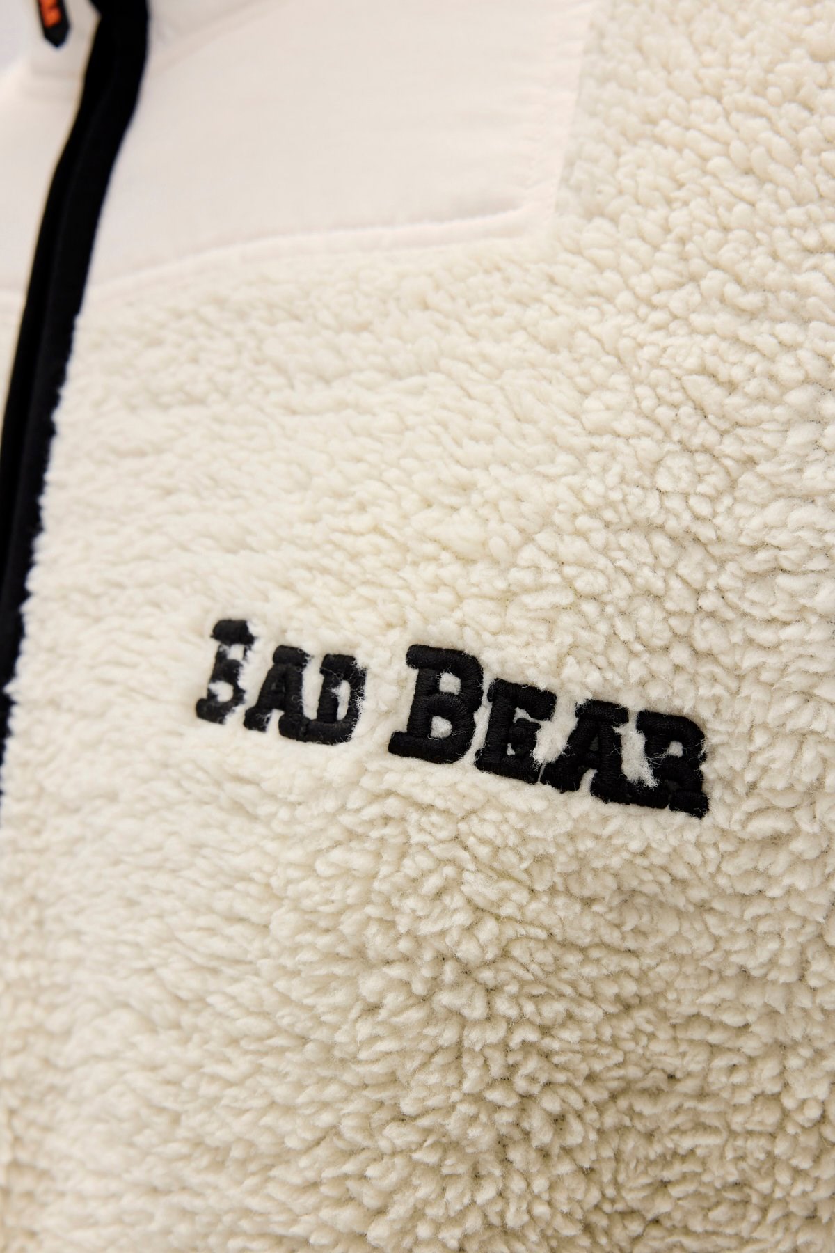 Bad Bear Galvin Erkek Peluş Sweatshirt 24.02.29.001-C04 Beyaz