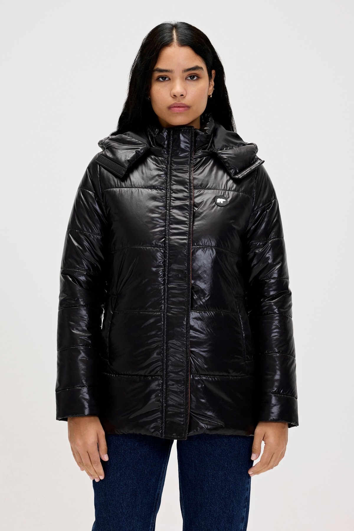 Bad Bear Jolene Puffer Coat Kadın Mont 24.04.15.002-C01 Siyah