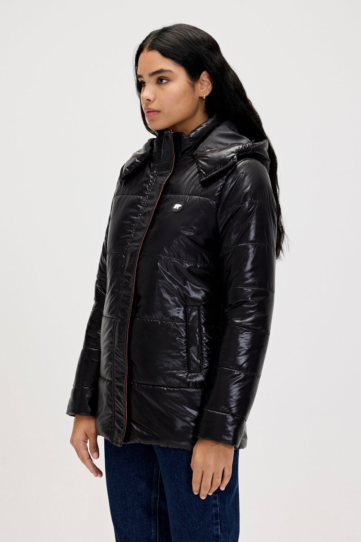 Bad Bear Jolene Puffer Coat Kadın Mont 24.04.15.002-C01 Siyah