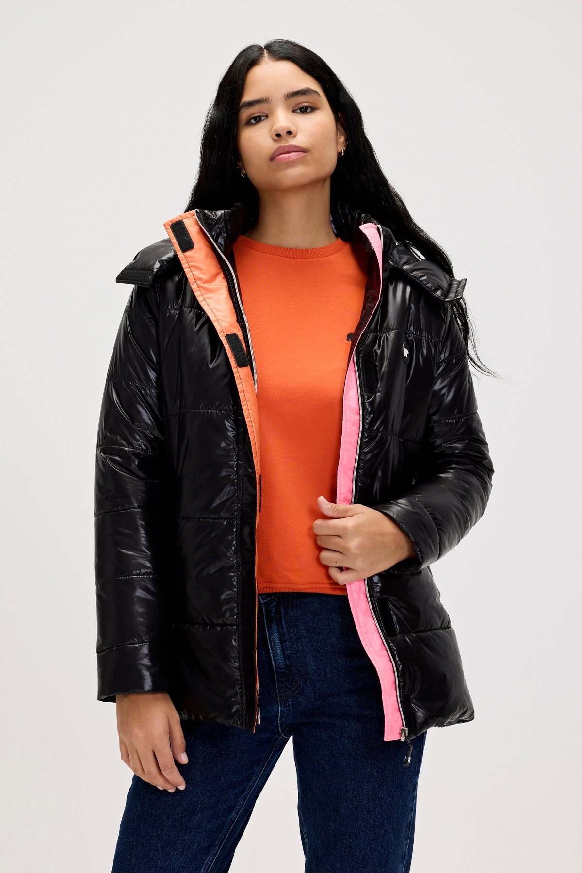Bad Bear Jolene Puffer Coat Kadın Mont 24.04.15.002-C01 Siyah