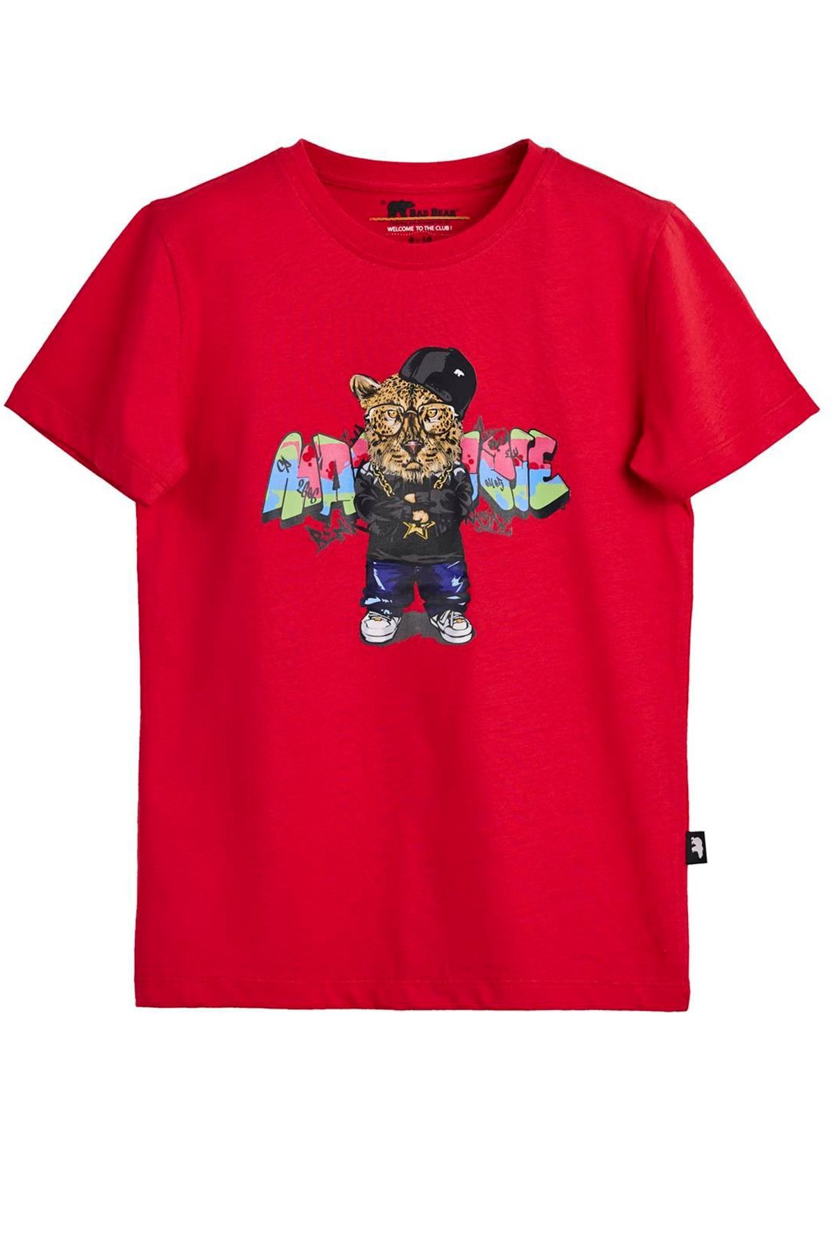 Bad Bear Youze Çocuk Tişört 24.06.07.001-C54 Kırmızı