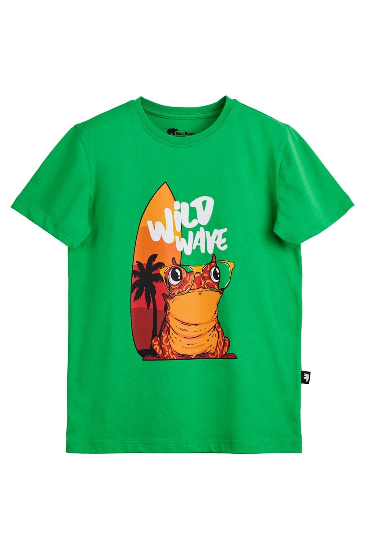 Bad Bear Wave Çocuk Tişört 24.06.07.002-C13 Yeşil