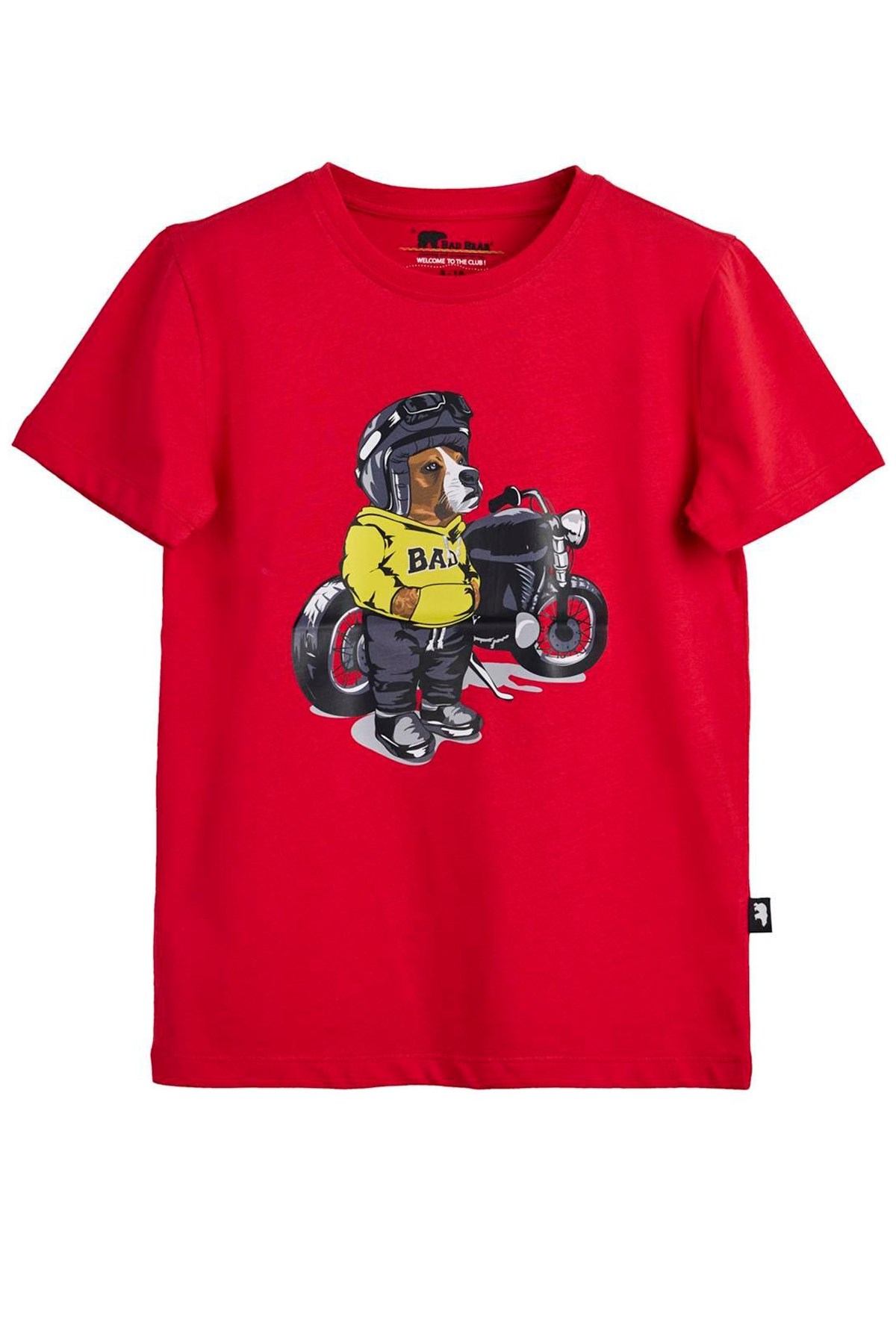 Bad Bear Fave Çocuk Tişört 24.06.07.006-C54 Kırmızı