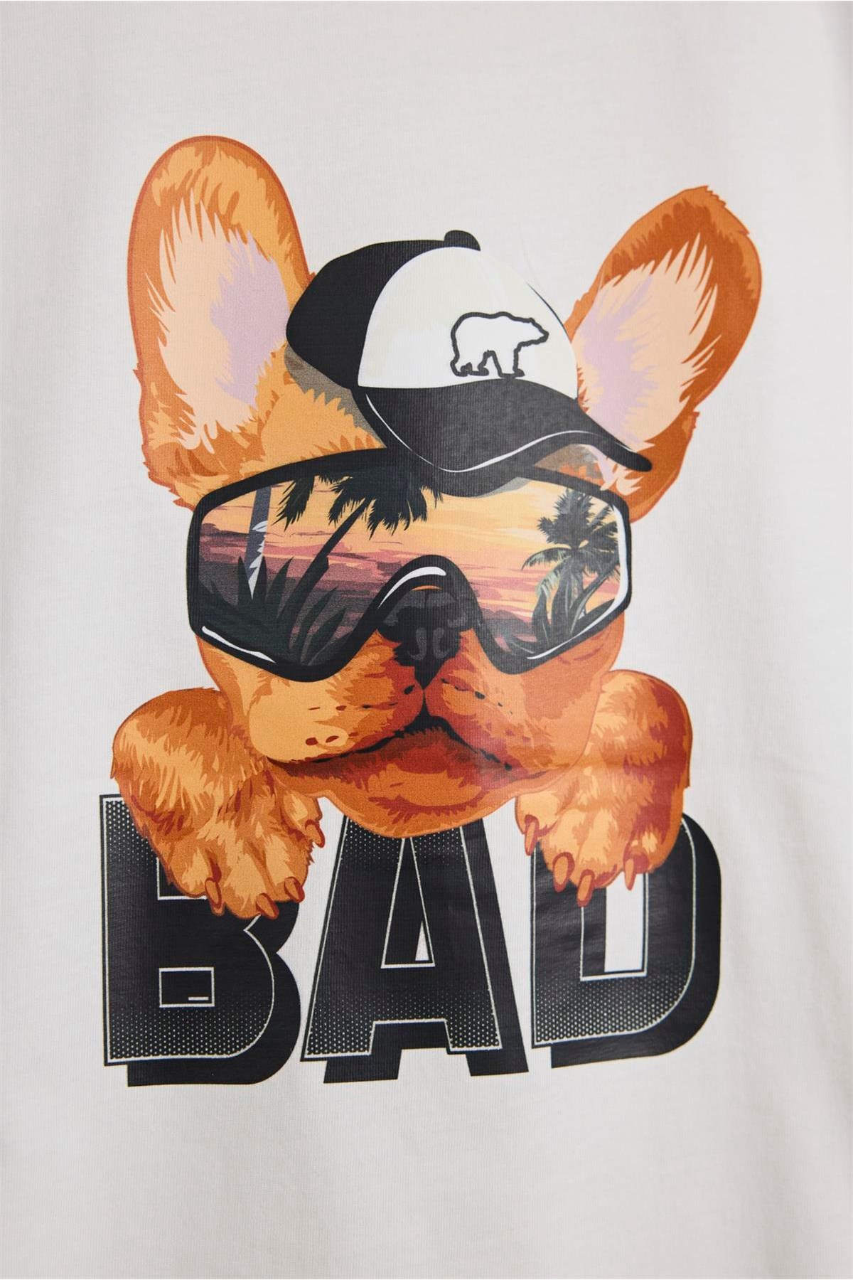 Bad Bear Spark Çocuk Tişört 24.06.07.008-C04 Beyaz