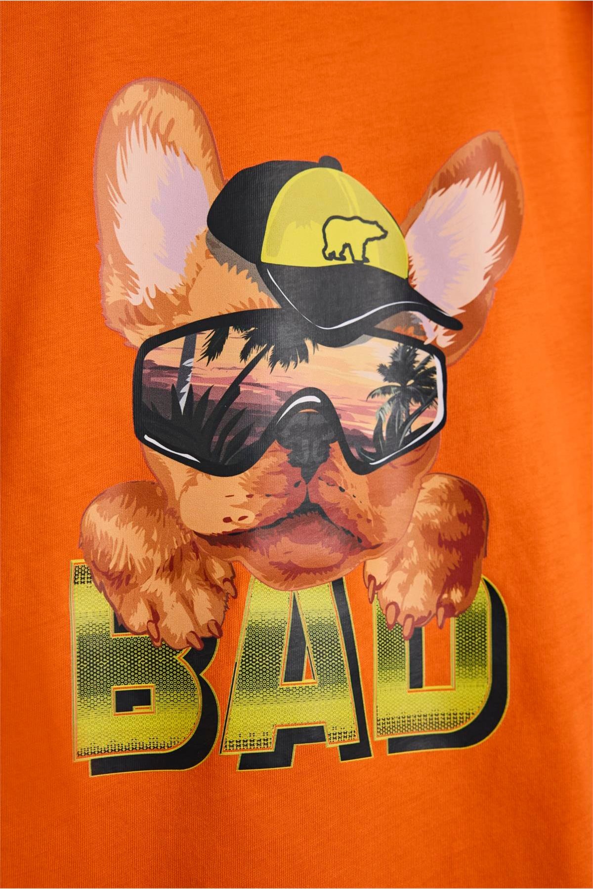 Bad Bear Spark Çocuk Tişört 24.06.07.008-C38 Turuncu