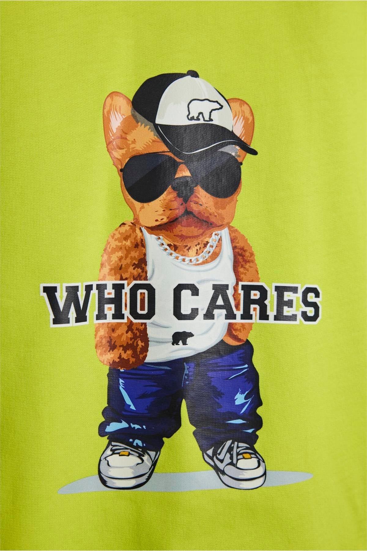 Bad Bear Mood Çocuk Sweatshirt Yeşil