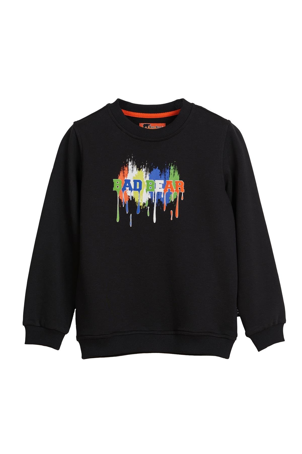 Bad Bear Hued Sweatshirt 24.06.12.005-C01 Siyah