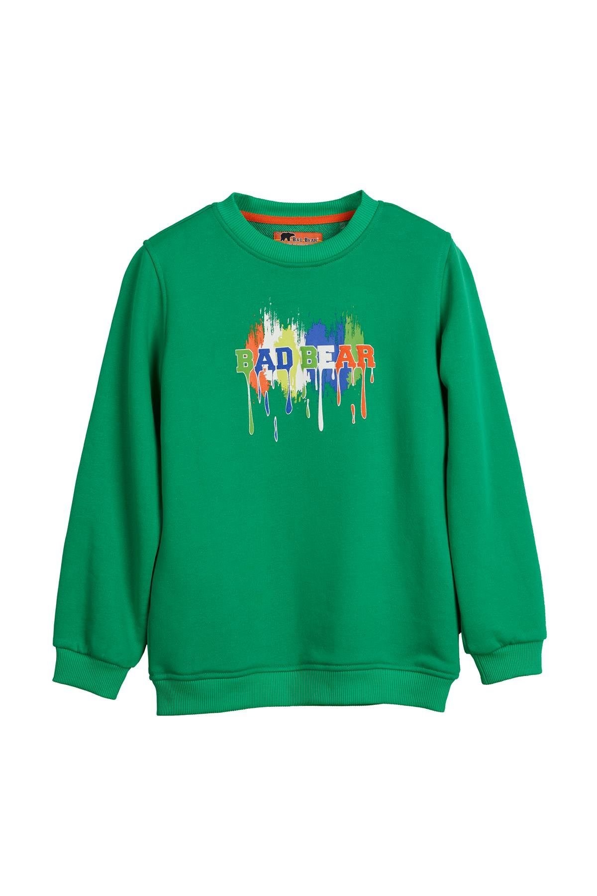 Bad Bear Hued Sweatshirt 24.06.12.005-C13 Yeşil