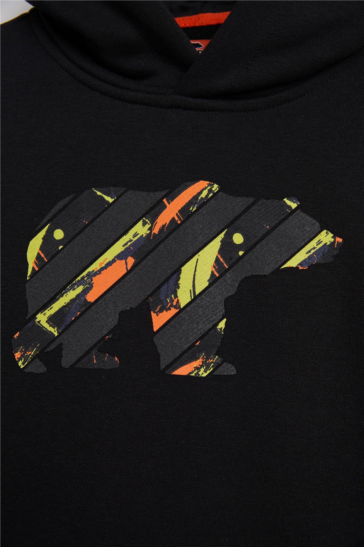 Bad Bear Mono Sweatshirt 24.06.12.009-C01 Siyah