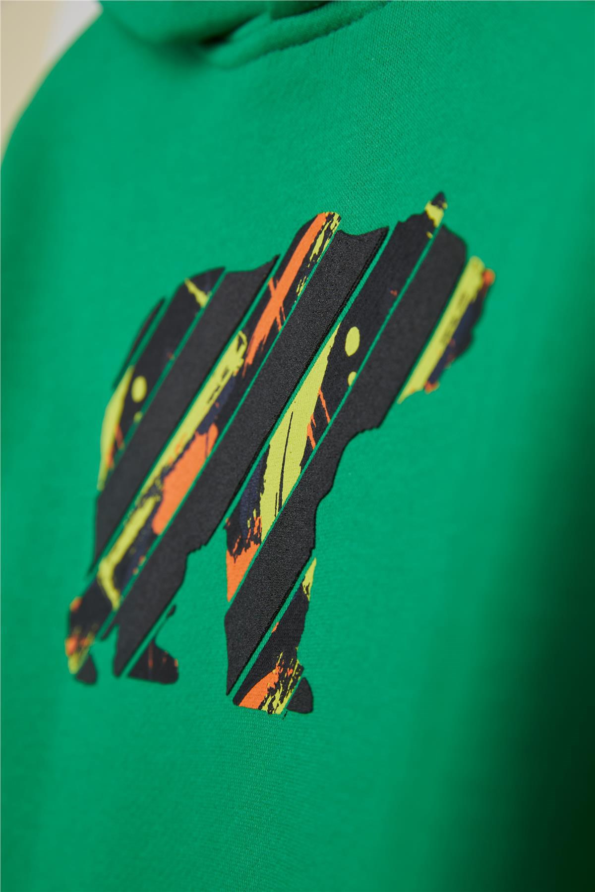 Bad Bear Mono Sweatshirt 24.06.12.009-C13 Yeşil