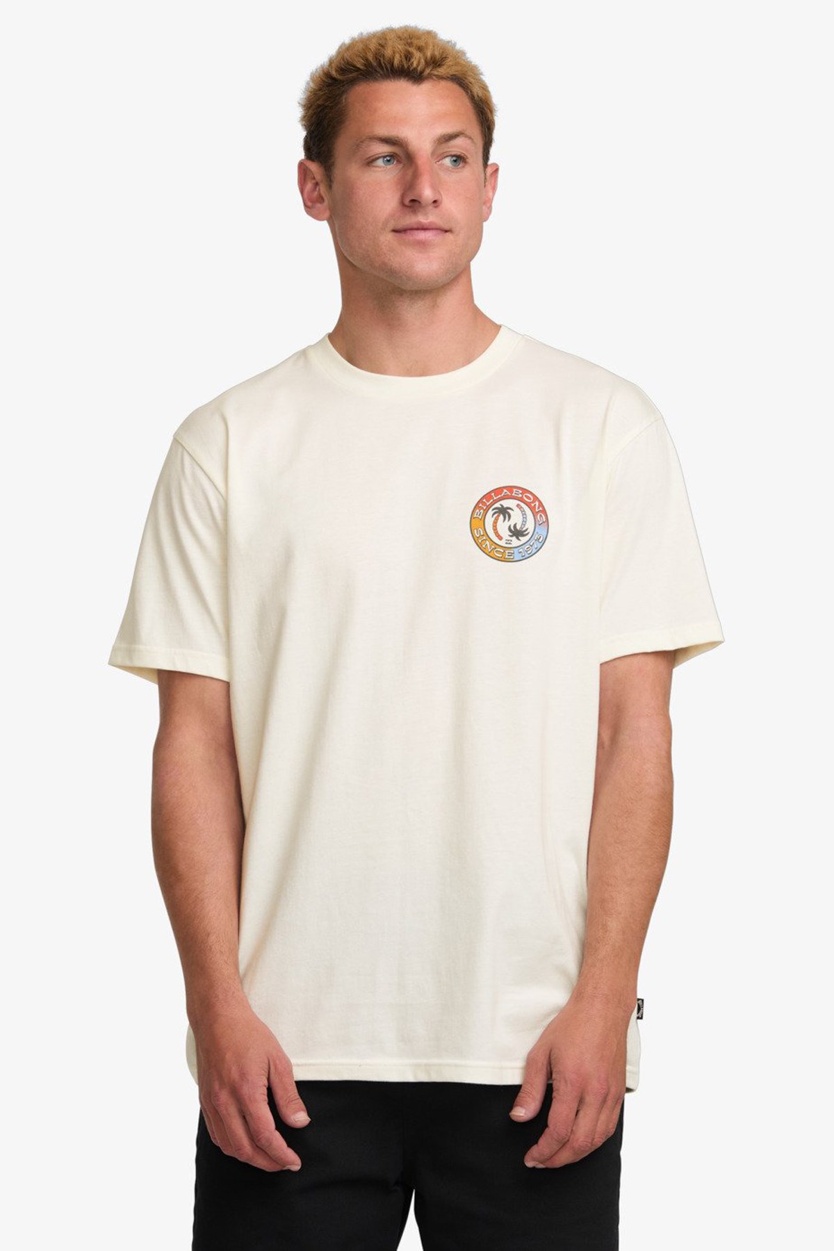 Billabong Tropical Pets Premium Erkek Tişört Beyaz