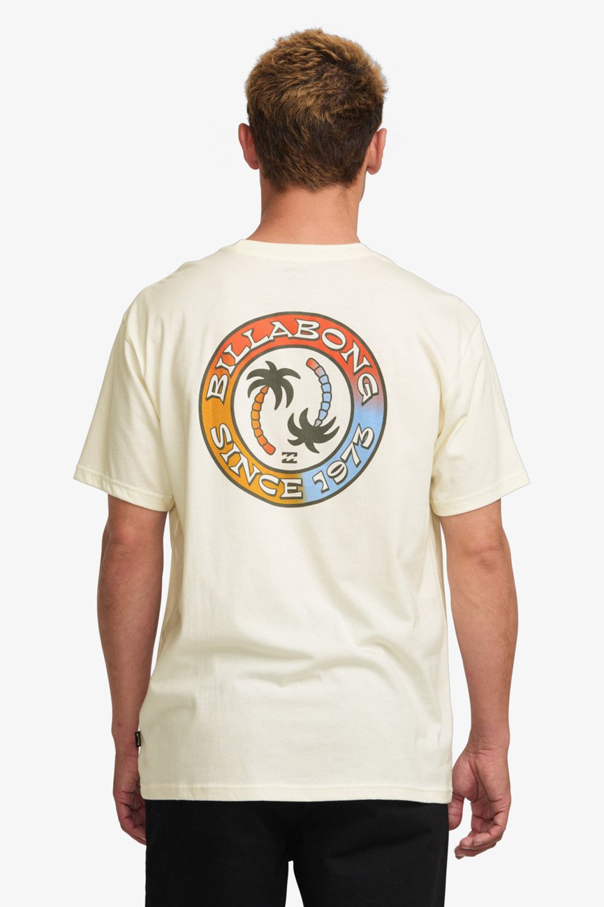Billabong Tropical Pets Premium Erkek Tişört Beyaz
