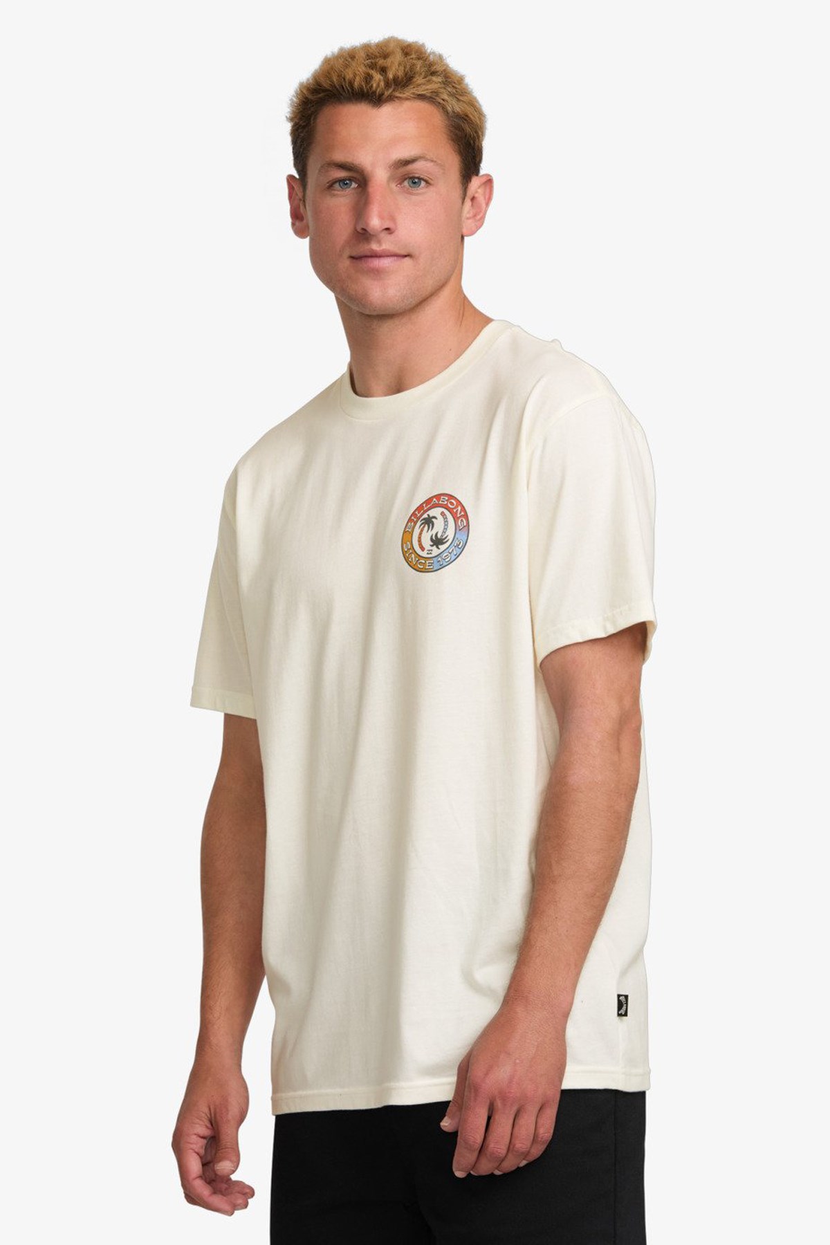 Billabong Tropical Pets Premium Erkek Tişört Beyaz