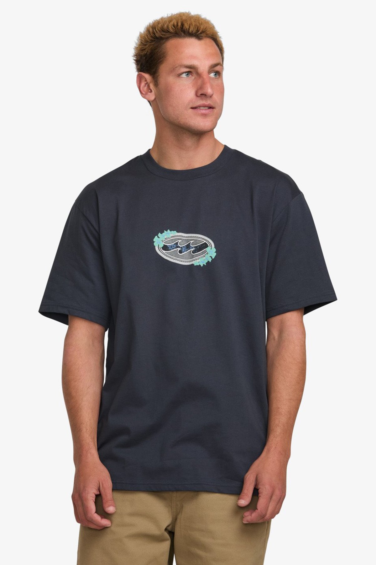 Billabong Flourish Regular Erkek Tişört Mavi