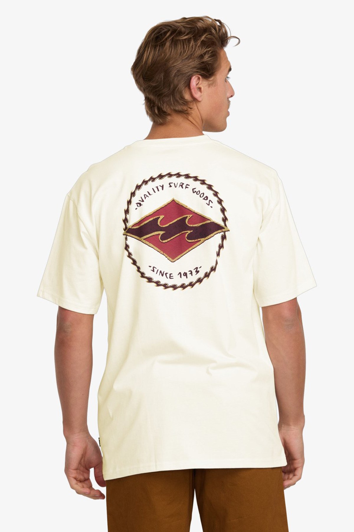 Billabong Rotor Diamond Erkek Tişört Beyaz