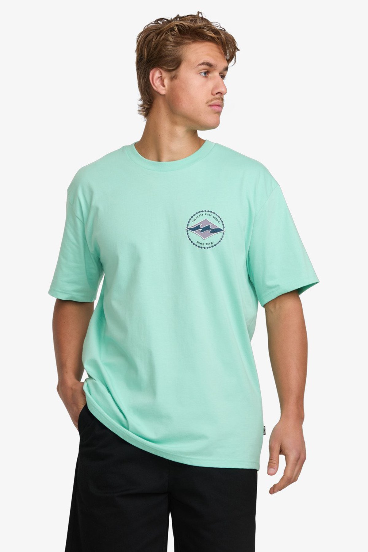 Billabong Rotor Diamond Erkek Tişört Yeşil