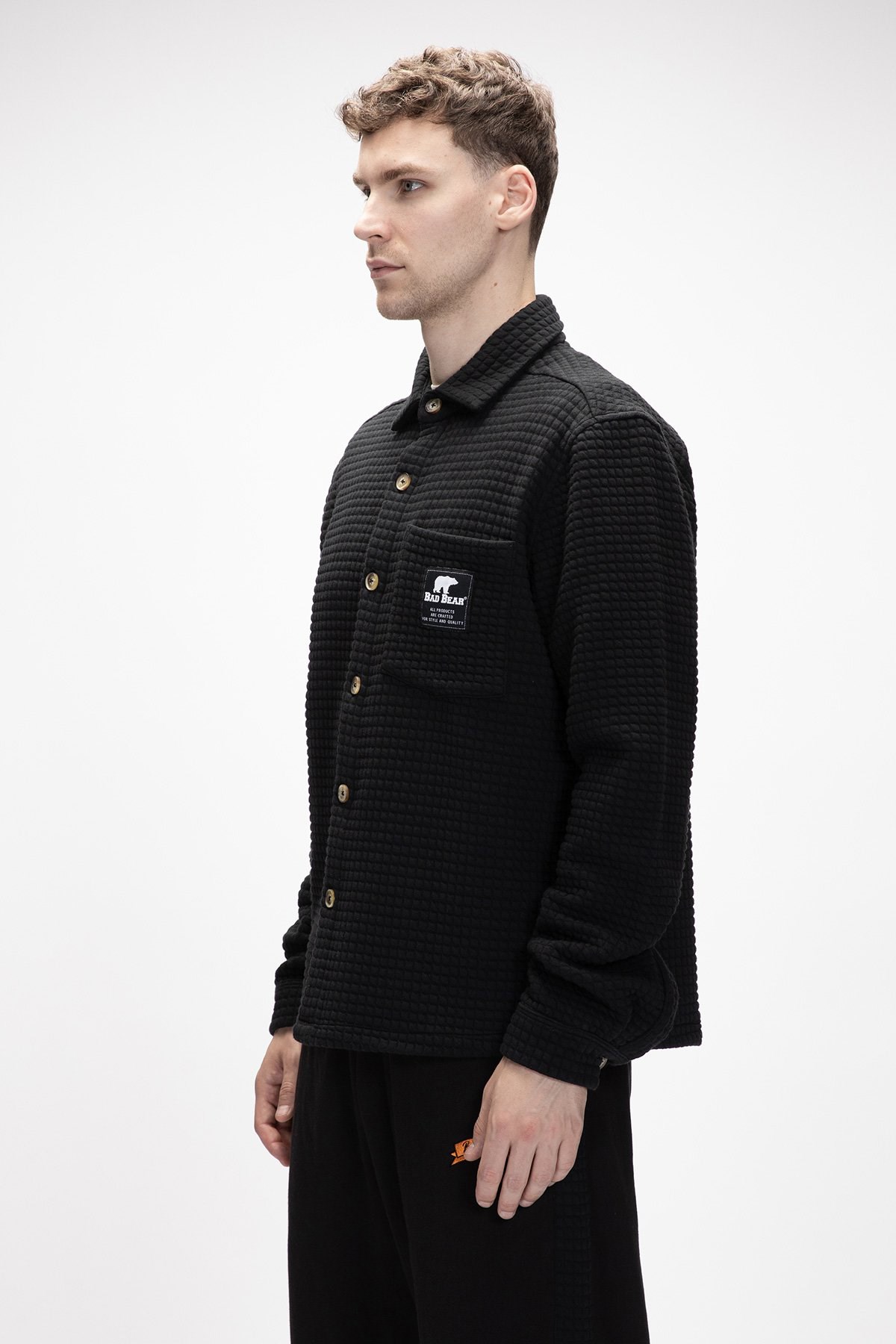 Bad Bear Diez Erkek Gömlek 25.01.30.020-C01 Siyah