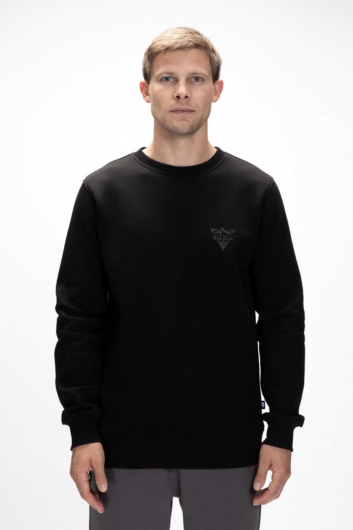Bad Bear Windy Erkek Sweatshirt 25.02.12.030-C01 Siyah