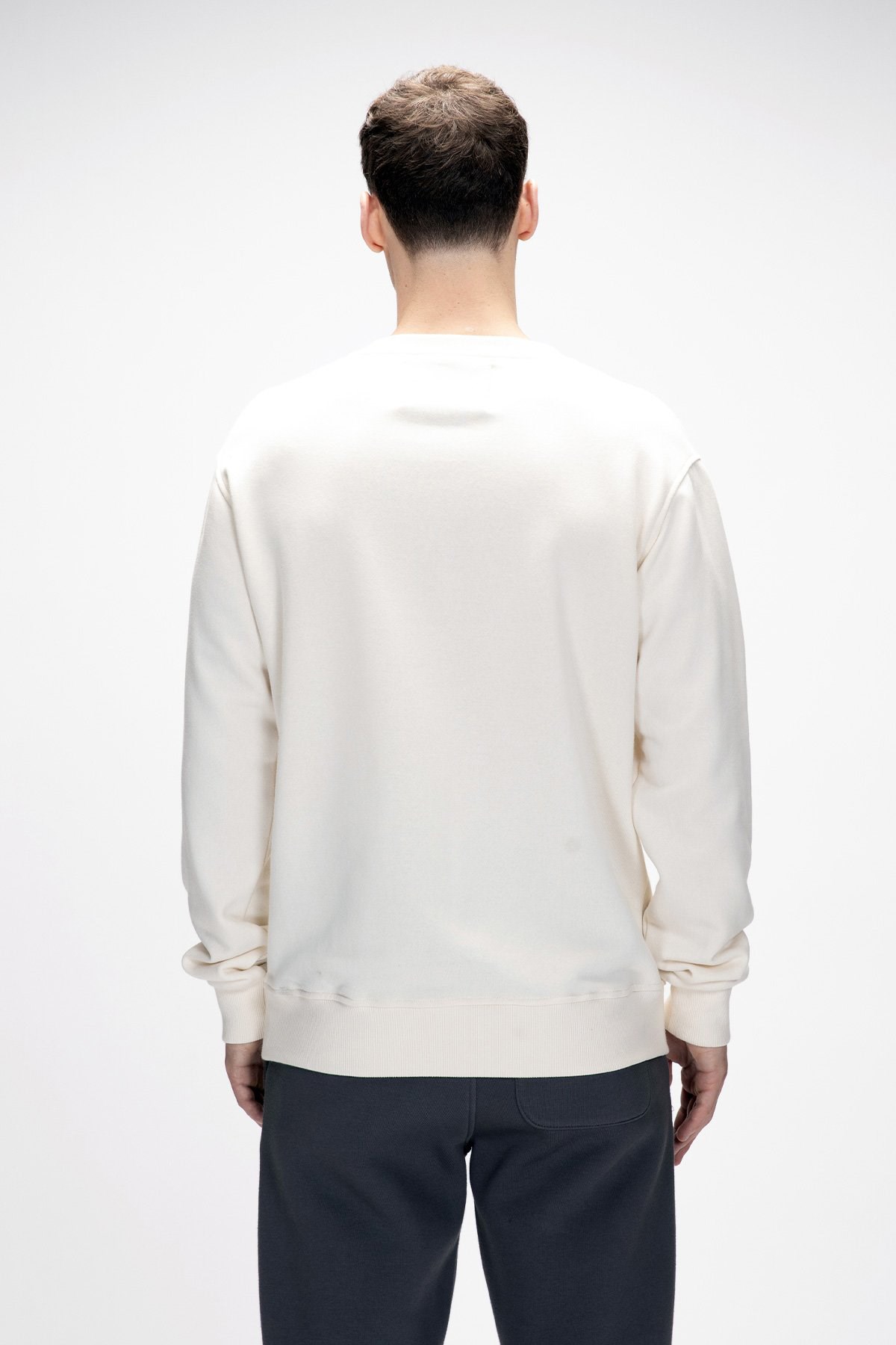 Bad Bear Rise Erkek Sweatshirt 25.02.12.035-C108 Beyaz