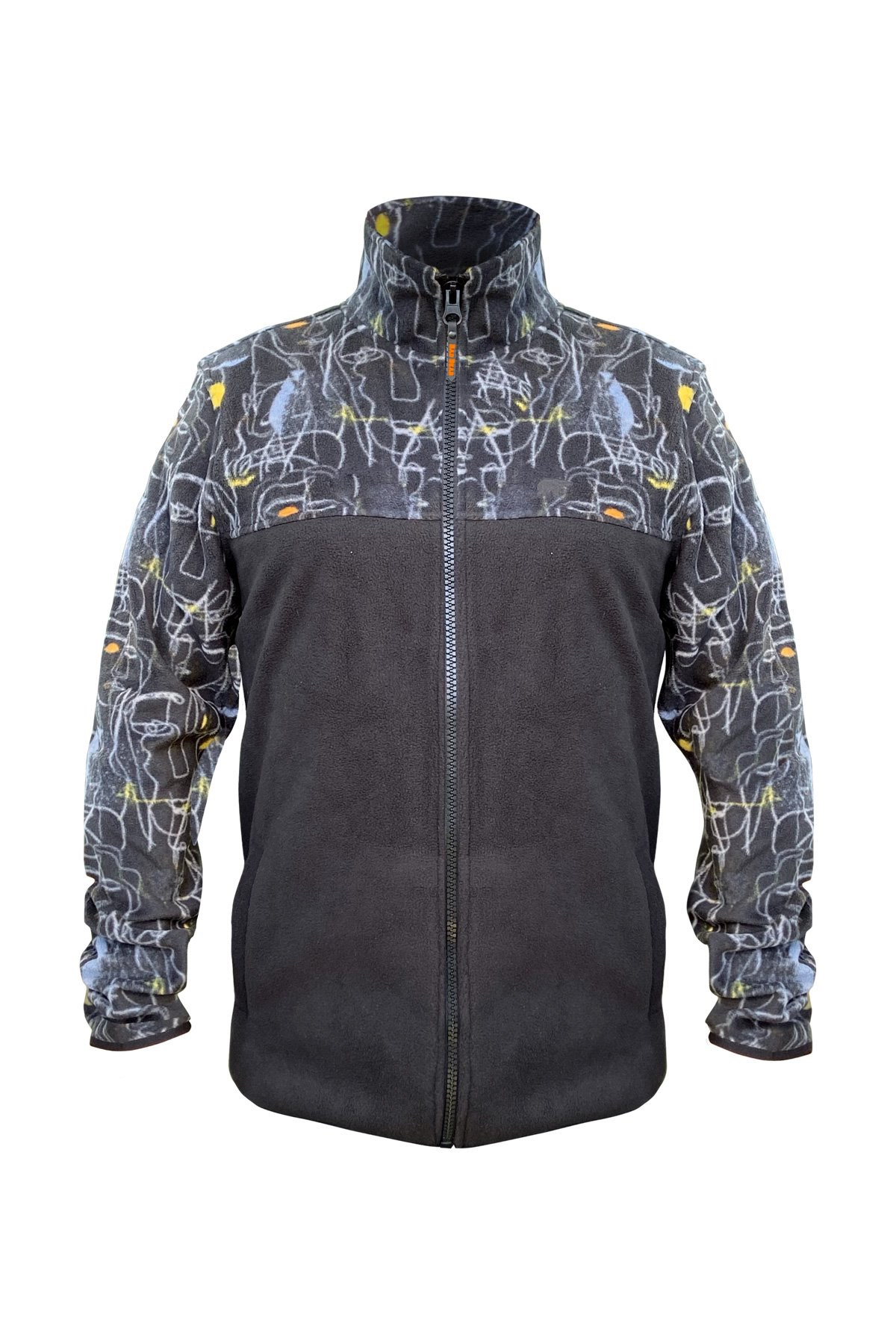 Bad Bear Face Erkek Sweatshirt 25.02.12.038-C01 Siyah