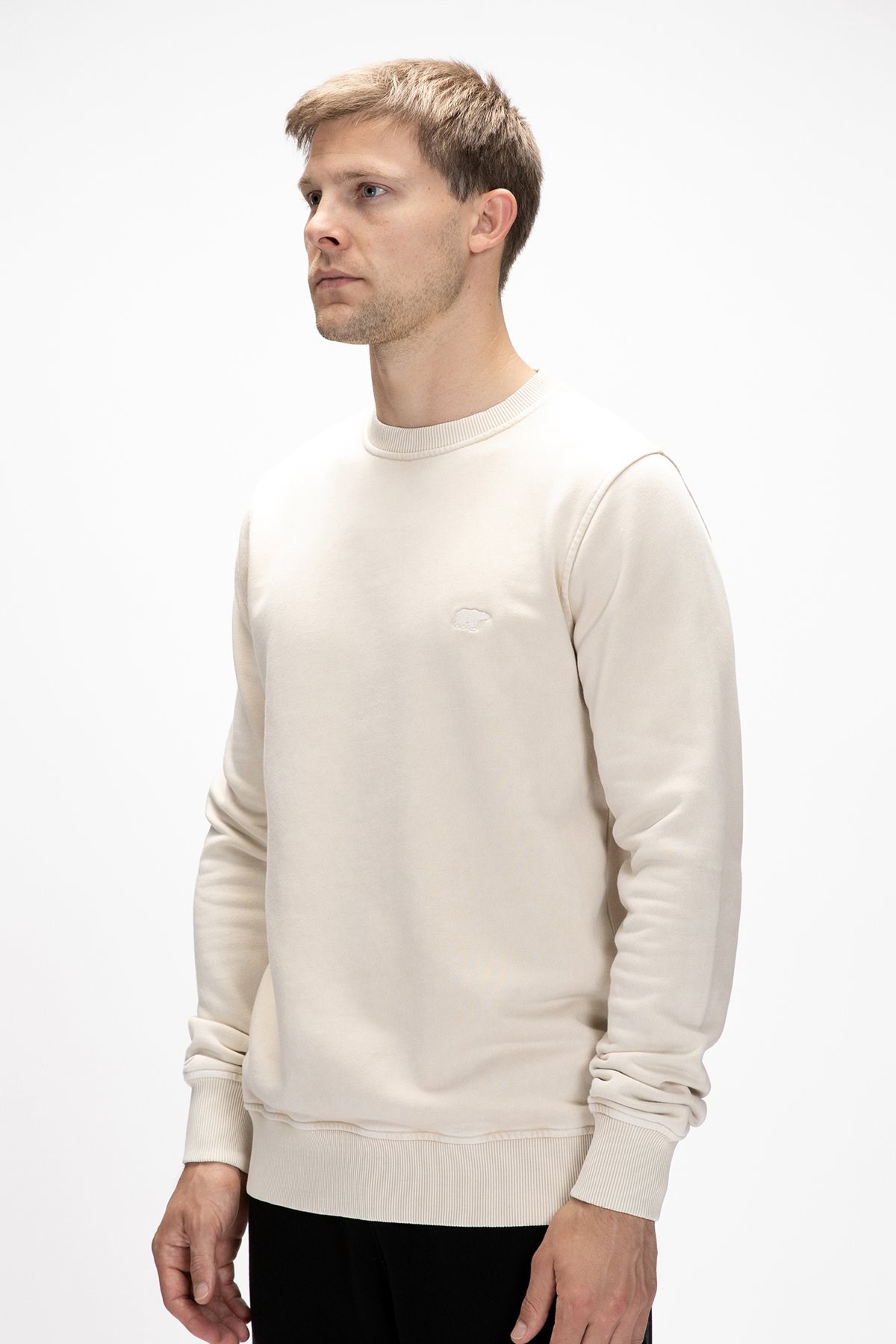 Bad Bear Dab Erkek Sweatshirt 25.02.12.040-C17 Bej