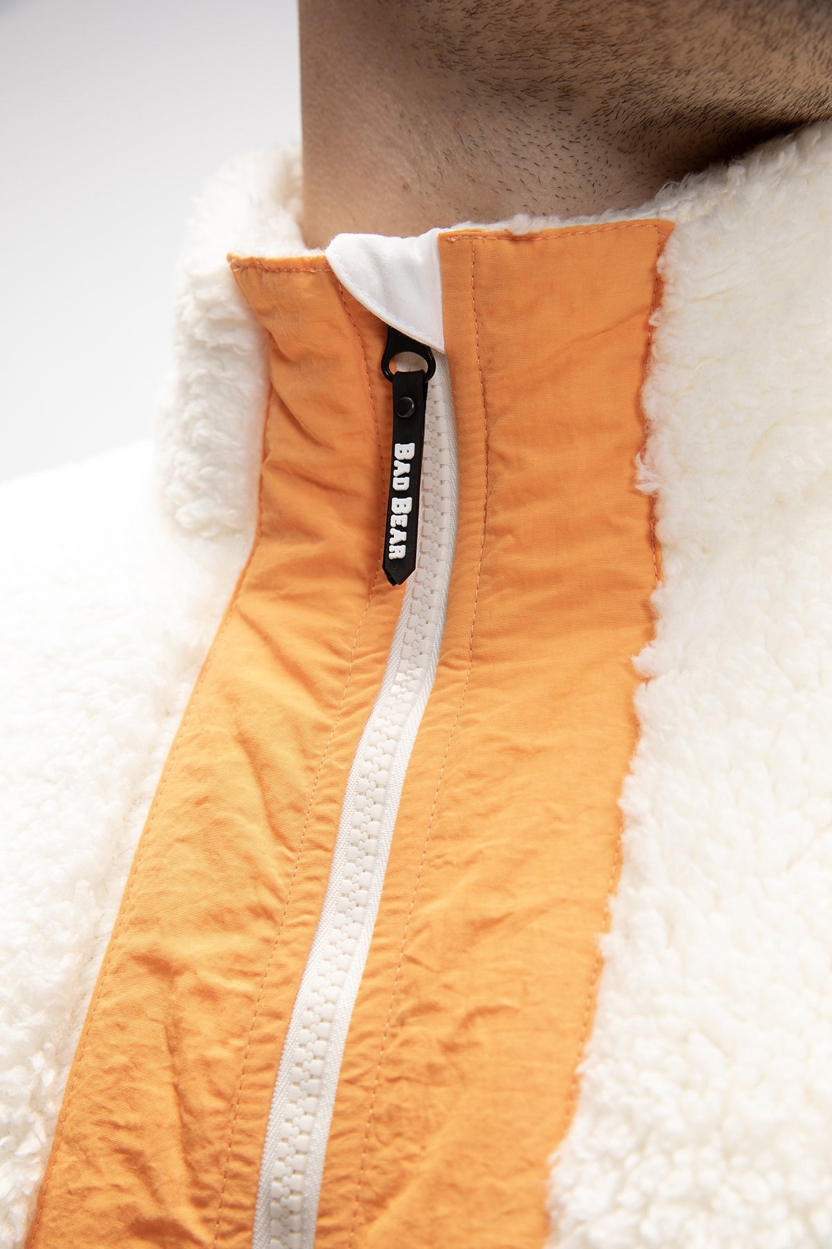 Bad Bear Bomb Erkek Sweatshirt 25.02.15.003-C108 Beyaz