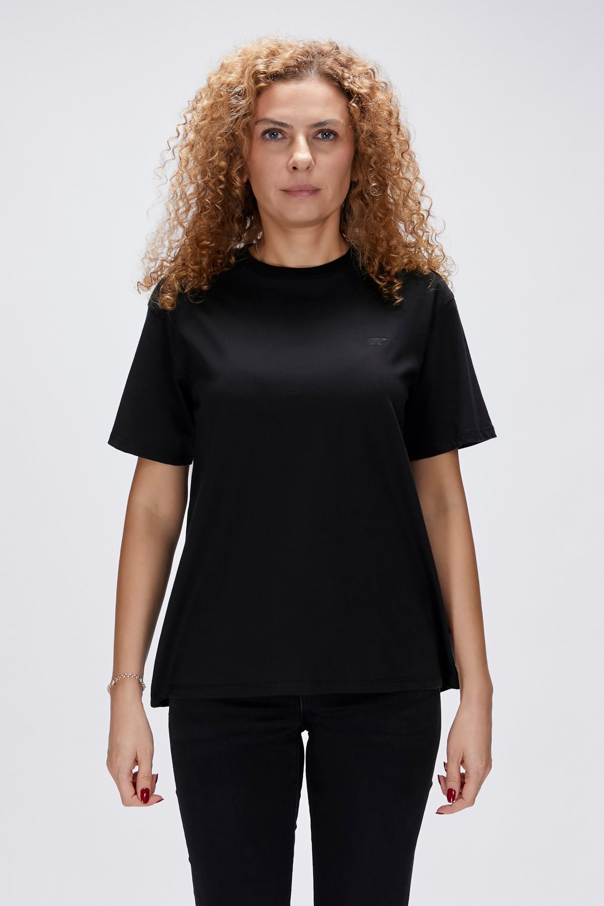 Bad Bear Kadın Tişört 25.03.07.019-C01 Siyah