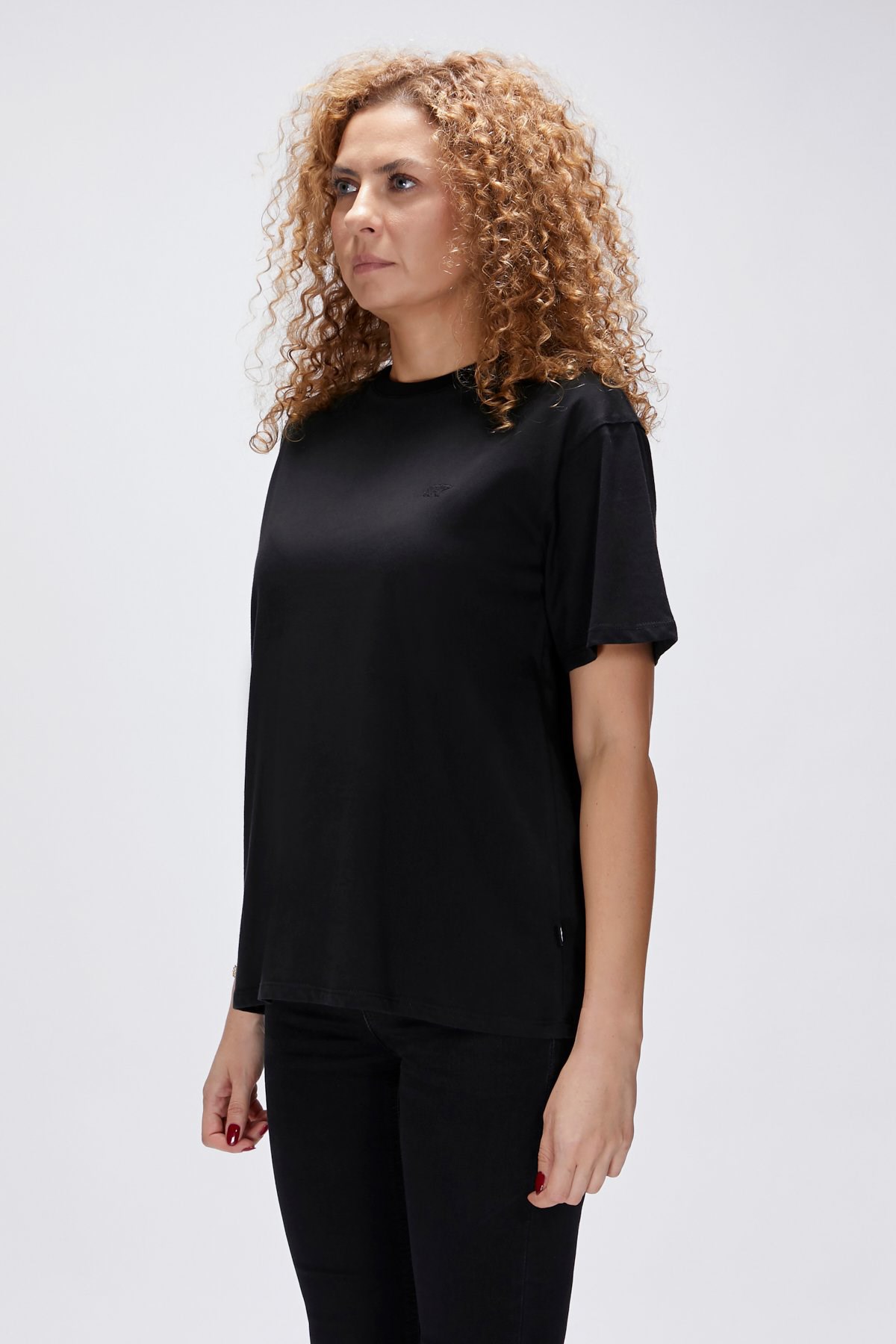 Bad Bear Kadın Tişört 25.03.07.019-C01 Siyah