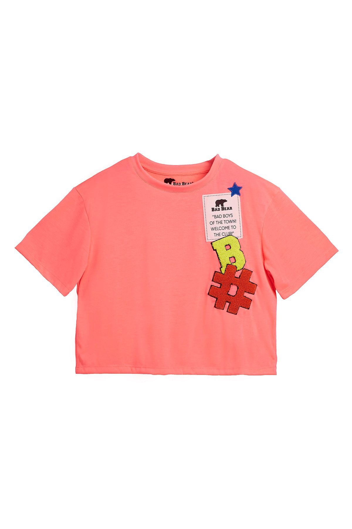 Bad Bear Kız Çocuk Tişört 25.06.07.010-C161 Pembe