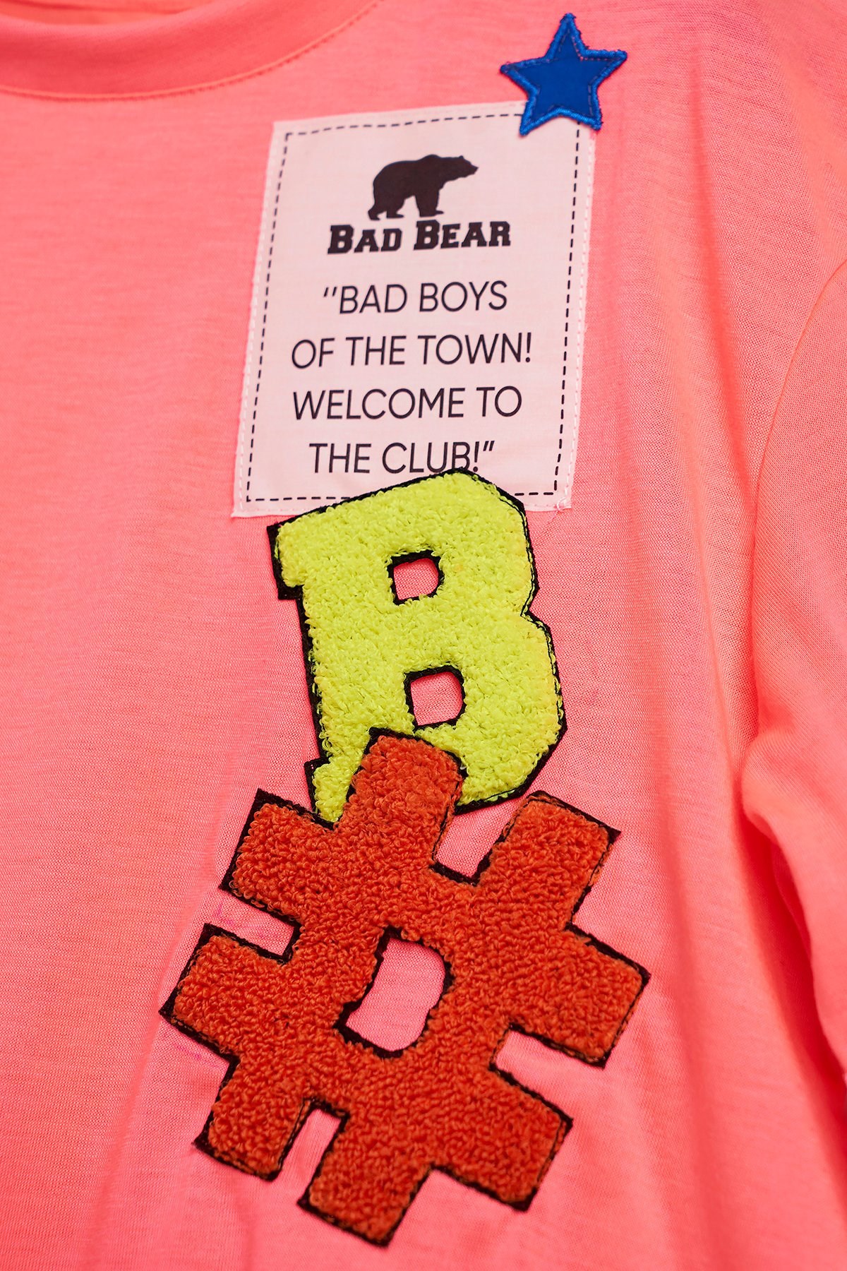 Bad Bear Kız Çocuk Tişört 25.06.07.010-C161 Pembe