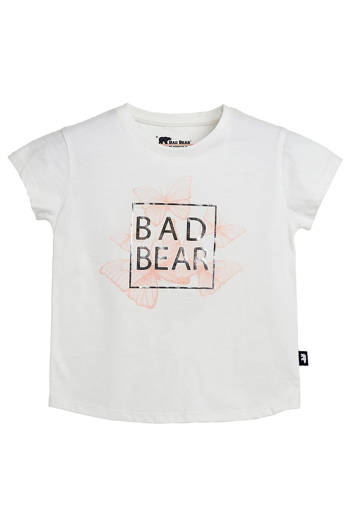 Bad Bear Kız Çocuk Tişört 25.06.07.012-C04 Ekru