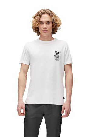 Bad Bear Fish Dream Erkek Tişört 26.01.07.018-C108 Beyaz