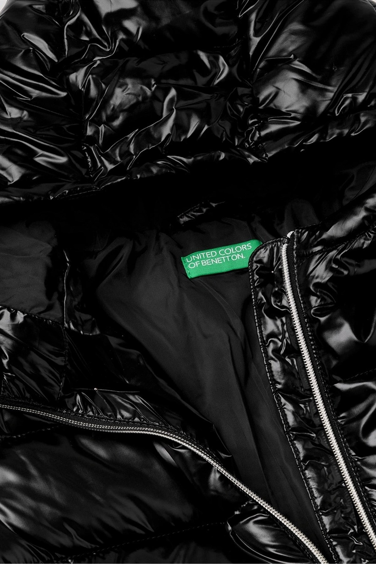 Benetton Çocuk Mont 2EO0CN012 Siyah