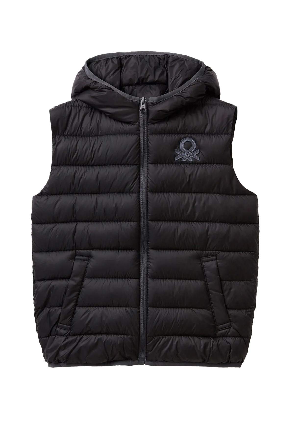 Benetton Çocuk Yelek 2TWDCJ007-R Siyah