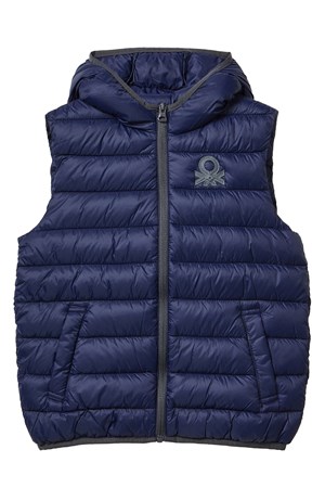 Benetton Çocuk Yelek 2TWDCJ007-R Lacivert